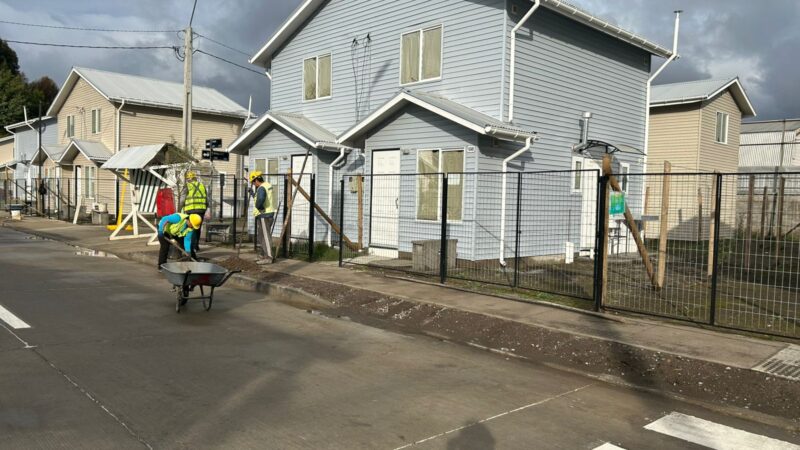 Avanza a paso firme el megaproyecto habitacional Jardines de Hualqui: 202 familias pronto tendrán un hogar digno