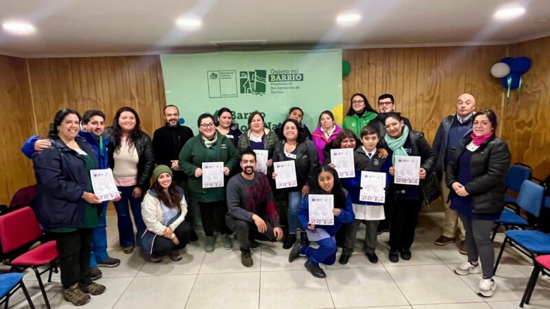 Once comunas del Biobío postulan al programa Quiero Mi Barrio 2025