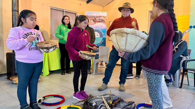 We Tripantu en Pehuén: las infancias de Lebu celebran la nueva vuelta al sol junto al pueblo mapuche