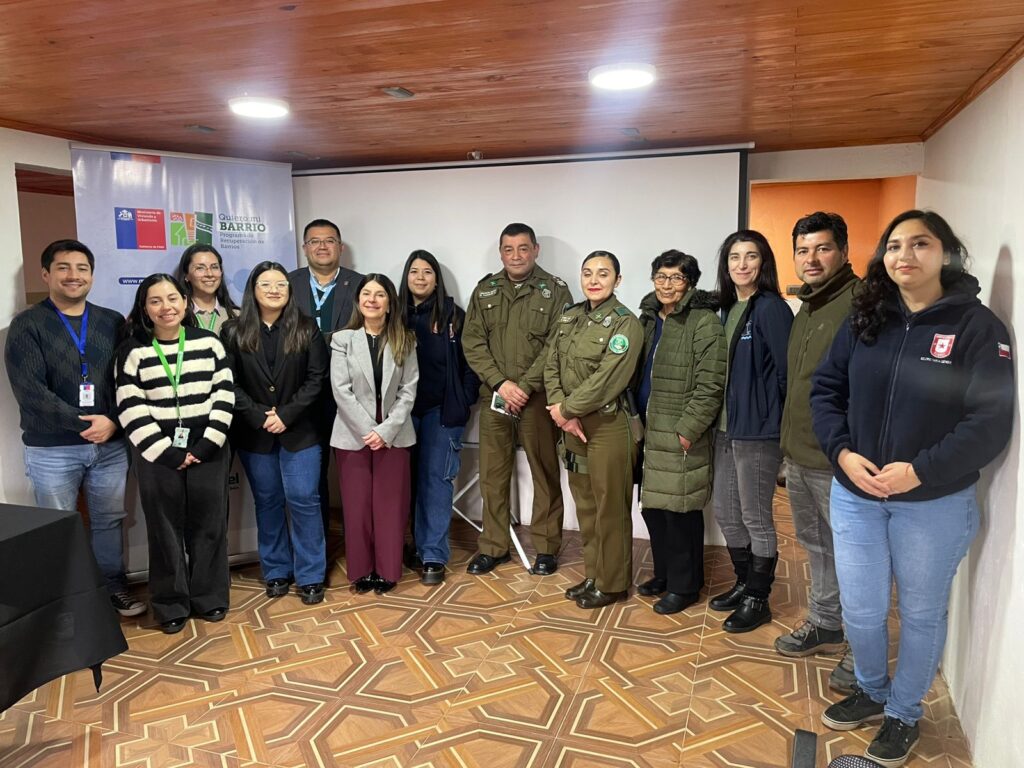 Vecinos de Diego Portales se organizan y junto a autoridades lanzan Plan de Confianza Social para cuidar el barrio