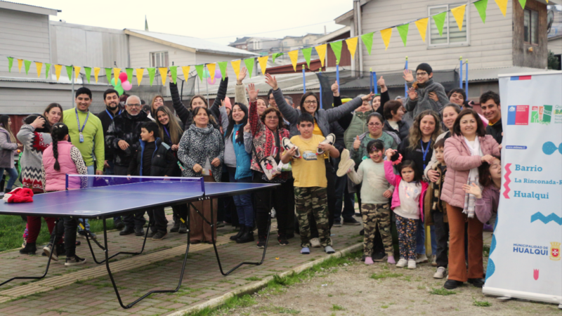 La comunidad de Rinconada y Rucalhue celebró a niñas y niños con juegos y música