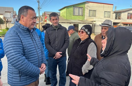Vecinos de la Población Eduardo Frei en Arauco celebran llegada del programa Quiero Mi Barrio