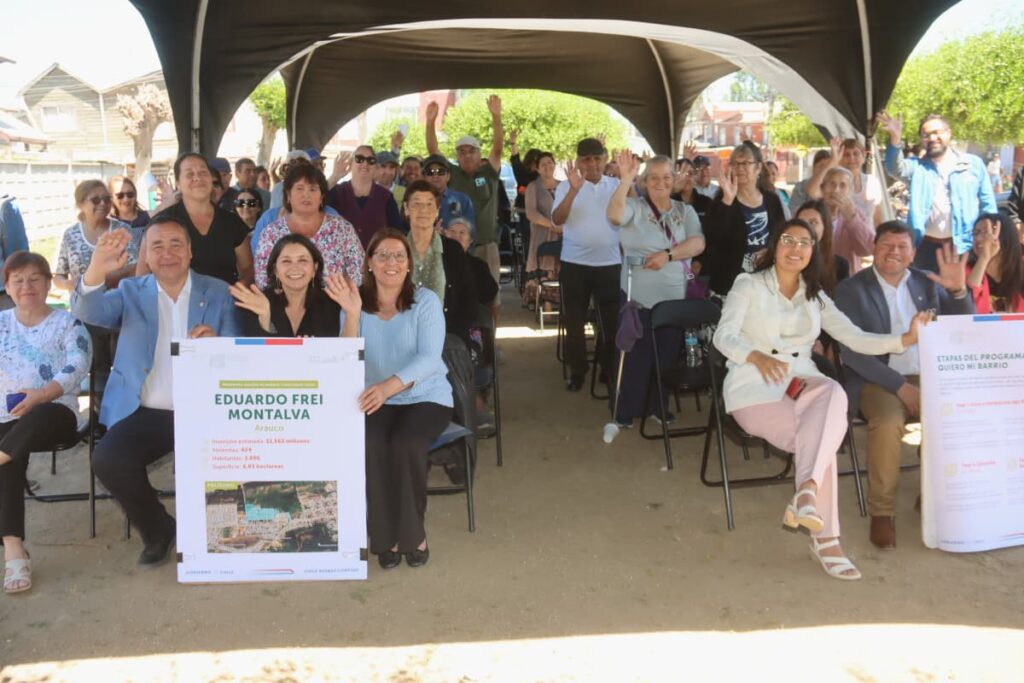 Quiero Mi Barrio invertirá $1.500 millones en sector “Eduardo Frei Montalva” de Arauco para mejoras en equipamiento e infraestructura