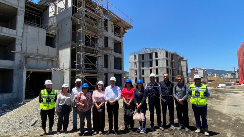 104 viviendas que ya tienen 36% de avance son parte de lo que consolida el Plan Urbano Habitacional Villa Futuro en Chiguayante