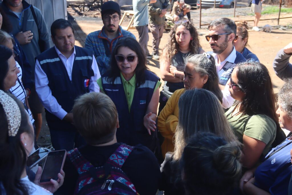 Minvu ratifica asignación de recursos para reconstrucción de sector Ríos de Chile en Penco tras afectación por incendios forestales