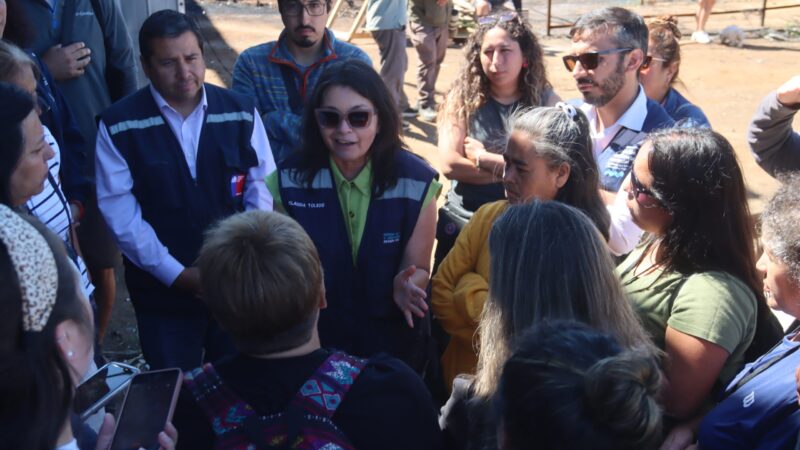 Minvu ratifica asignación de recursos para reconstrucción de sector Ríos de Chile en Penco tras afectación por incendios forestales