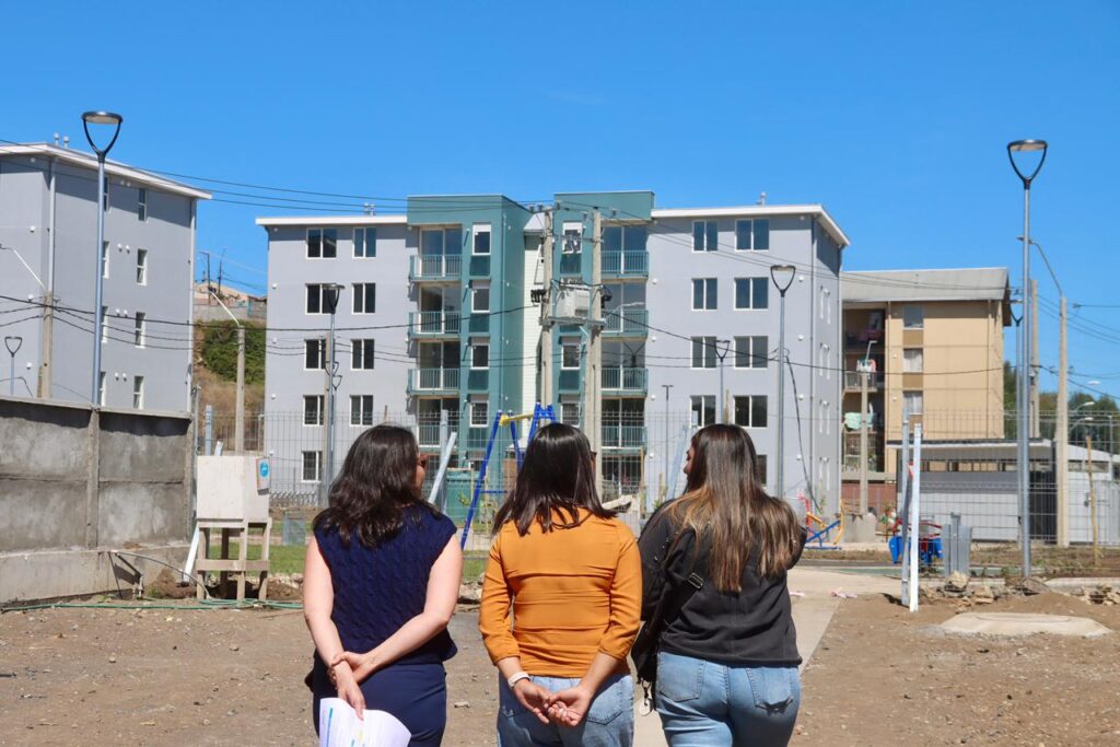 Emblemático proyecto de Condominios Don Miguel para 200 familias de Coronel alcanza un 98,7% de avance