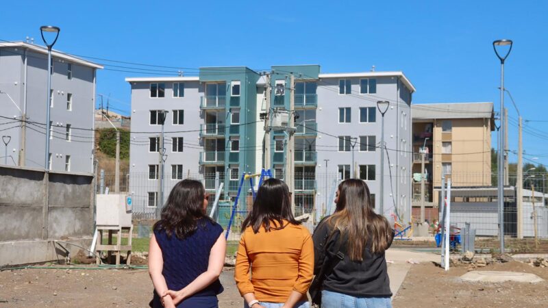 Emblemático proyecto de Condominios Don Miguel para 200 familias de Coronel alcanza un 98,7% de avance