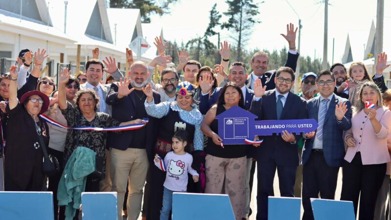 Yumbel celebra un nuevo comienzo para 81 familias con la entrega del proyecto habitacional San Sebastián