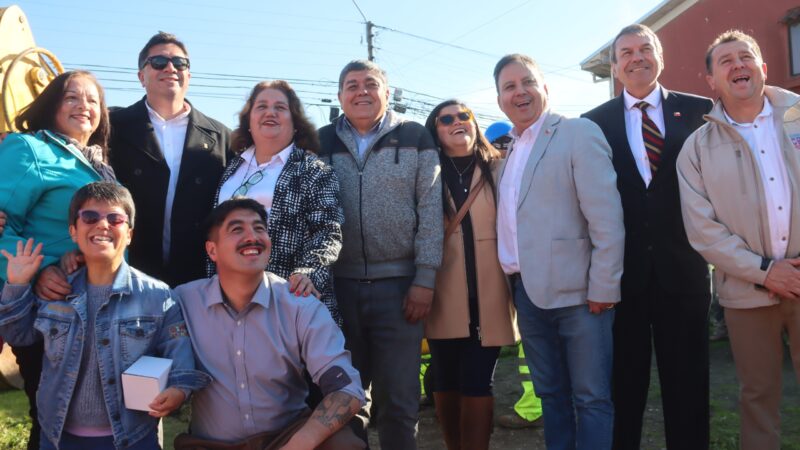 Familias de Villa Paraíso dan inicio a obras que recuperarán más de 6 mil m² de espacios públicos en Talcahuano