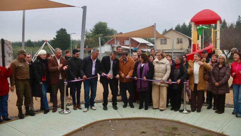 Minvu inaugura nuevos espacios públicos para fortalecer seguridad y vida comunitaria en Tucapel