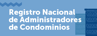 Registro Nacional de Administradores de Condominios