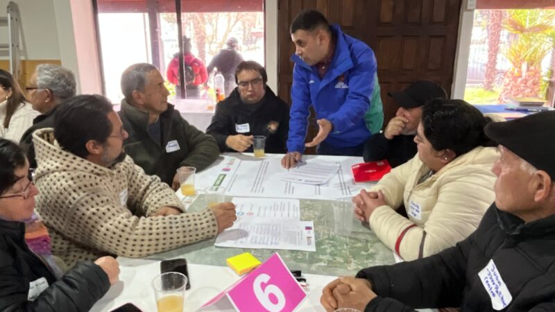 Minvu inicia junto a la comunidad de Santa Juana la elaboración del Plan Maestro de Mitigación Rural para enfrentar incendios forestales