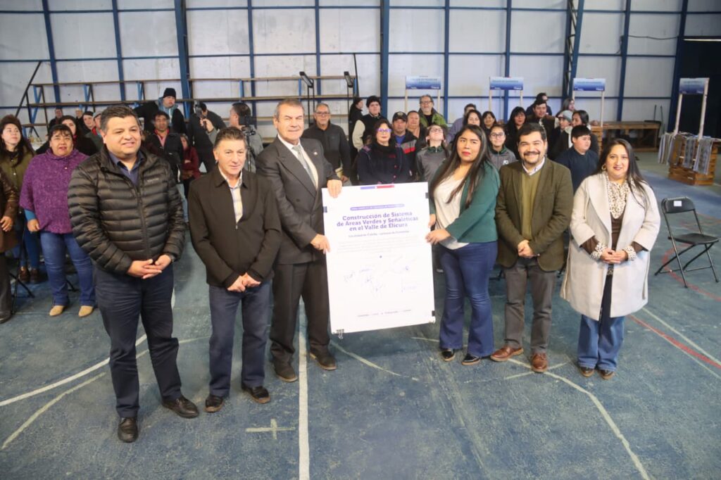 Inversión por más de $321 millones dotará a Calebu de nuevos espacios de áreas verdes y señalética en el Valle de Elicura