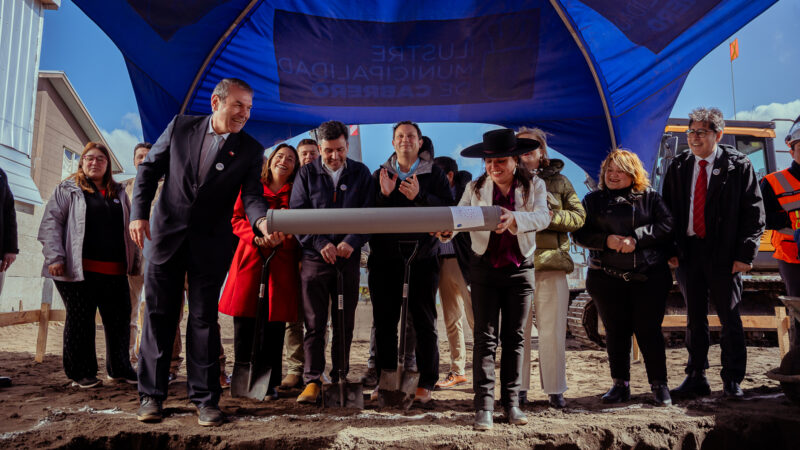Cabrero da el vamos a megaproyecto habitacional Mi Bendición: 375 familias reciben sus subsidios y celebran primera piedra