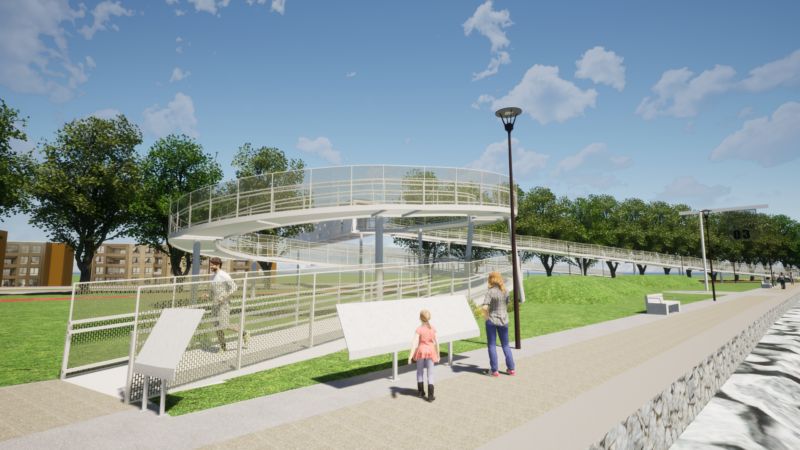 Minvu avanza en nuevo Parque Costanera como pieza clave de la transformación del borde del río Biobío