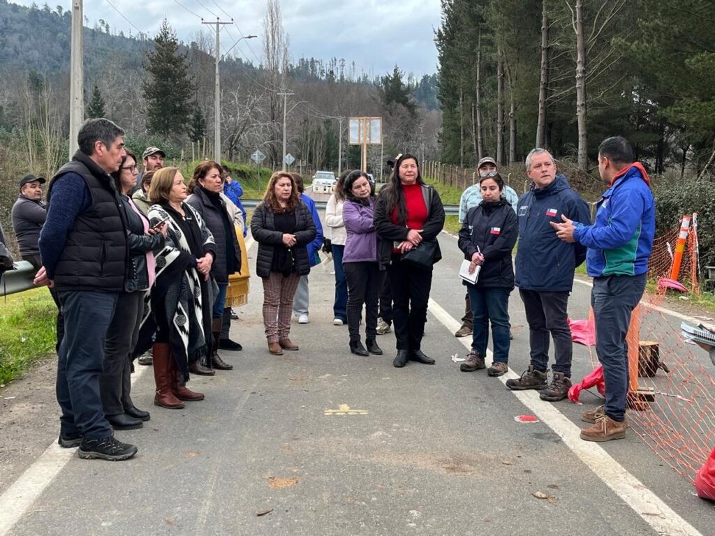 Minvu recorre junto a dirigentes sectores rurales de Santa Juana para avanzar en Plan Maestro de Mitigación Rural