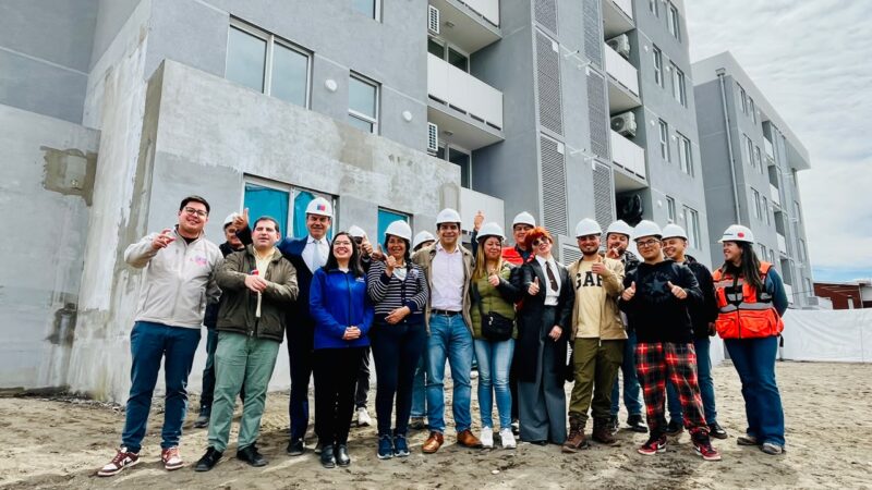 Seremi de Vivienda destaca el aporte al empleo en visita a Megaproyecto Costa Norte que alcanza un 76% de avance