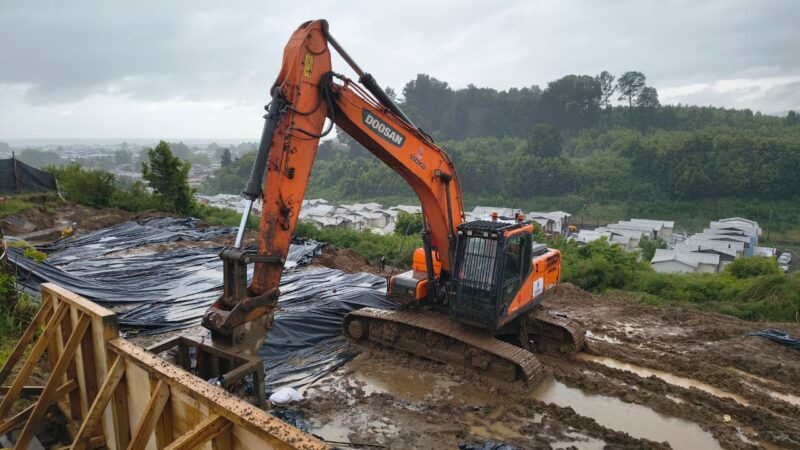 Minvu avanza en 121 casos de apoyo habitacional en Villa El Mirador y prepara estudio de suelos para las tres plataformas