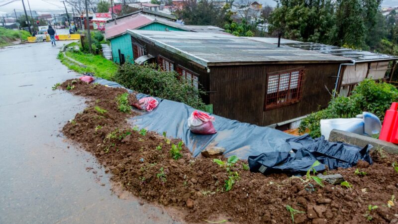 Minvu inicia obras para recuperar conectividad y seguridad de vecinos del cerro Zaror en Talcahuano