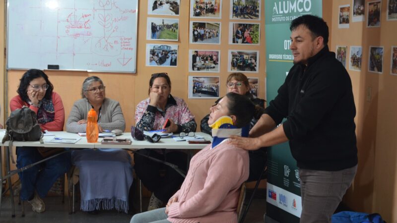 Vecinos de Santa Juana se certifican como brigadistas de emergencia y fortalecen la prevención comunitaria
